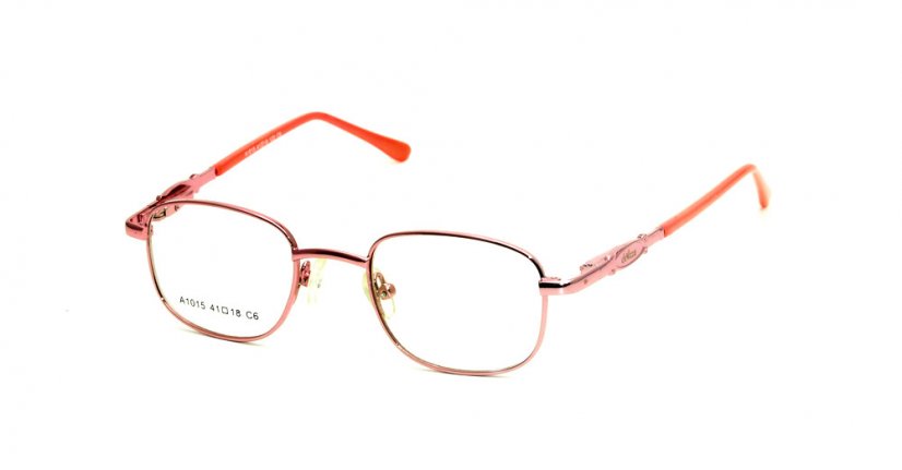 Dětské brýle A1015 - Barva obruby: Světlé růžová